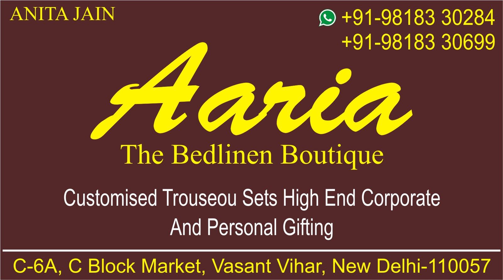 AARIATHE BEDLINEN BOUTIQUE